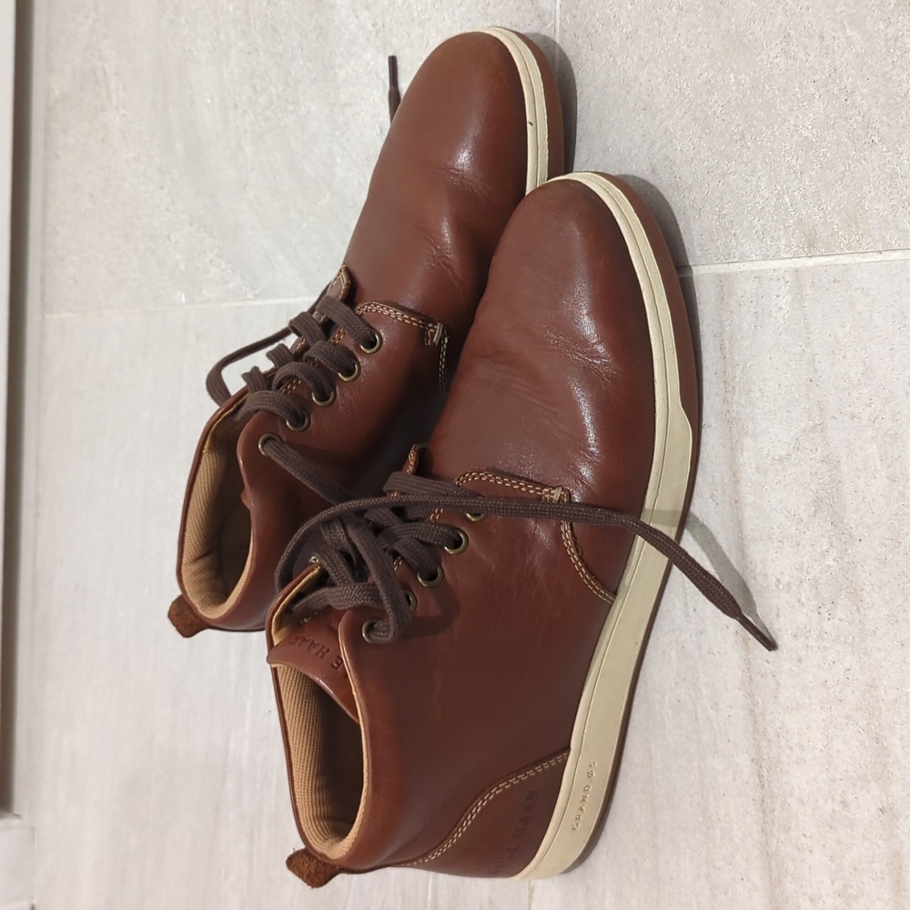 Cole Haan Brown Mid Dress Shoes